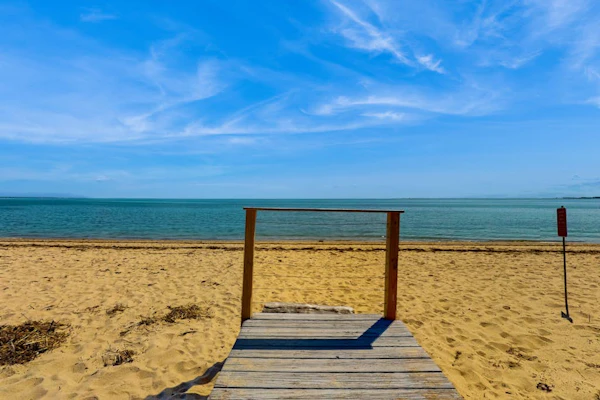 Oceanfront oasis with kitchenette, bay-view patio & AC - dog-friendly