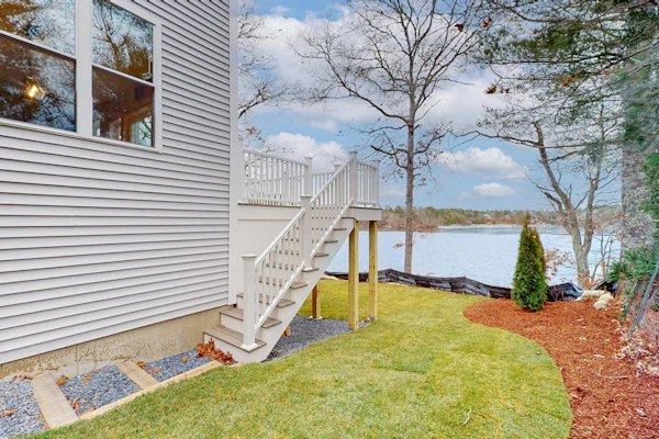 Fantastic lakefront home with firepit, game room, fireplace & W/D, dog-friendly