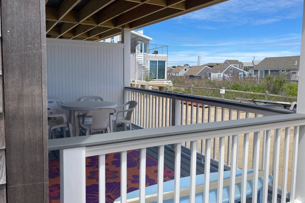 Cape Cod condo with covered deck & access to private beach