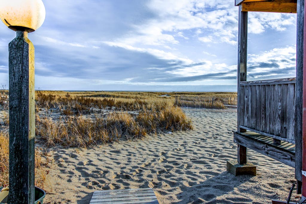 Cape Cod condo with covered deck & access to private beach