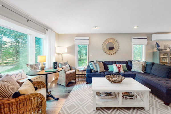 Modern home in a great location with large yard & private patio