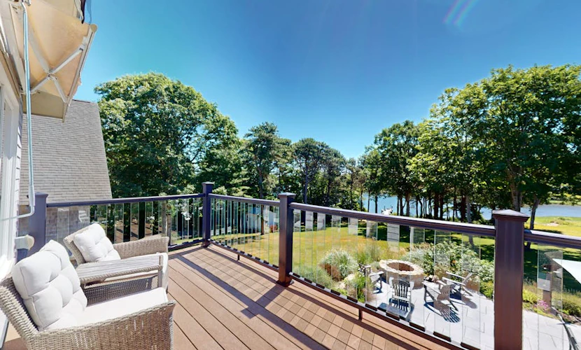 Waterfront property with private dock and access to Nantucket Sound