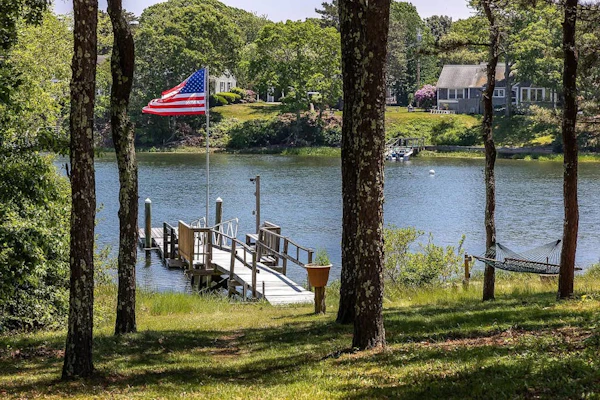 Waterfront property with private dock and access to Nantucket Sound