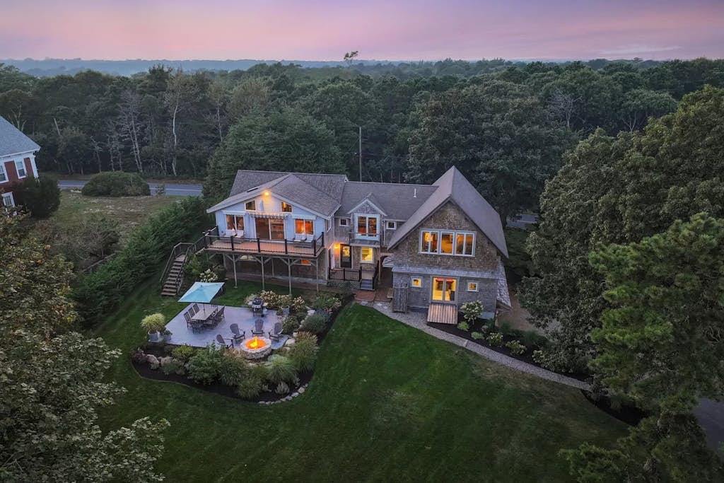 Waterfront property with private dock and access to Nantucket Sound