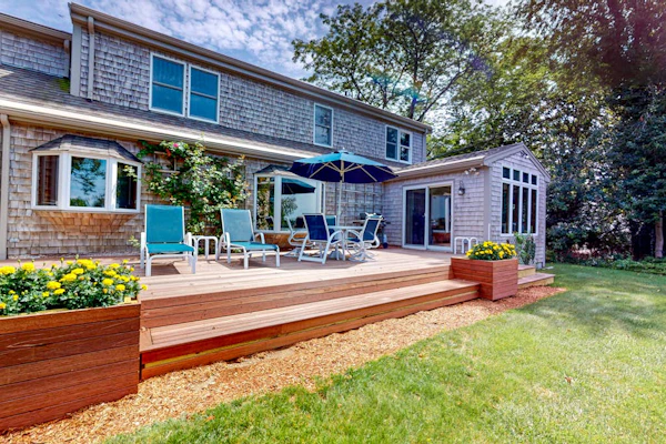 Dog-friendly, custom-designed home with 180-degree salt marsh view & 2 decks