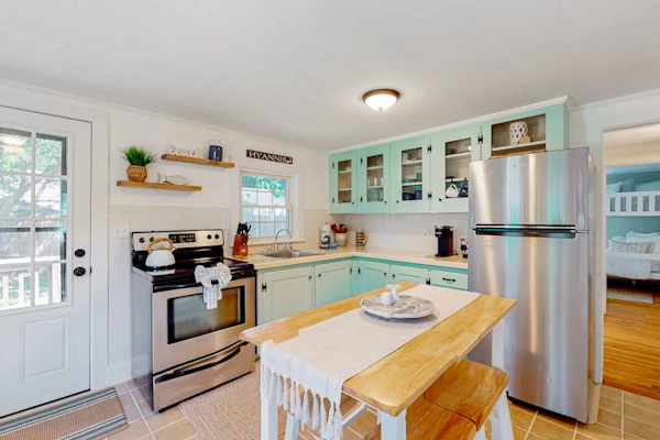 Conveniently-located home with fenced yard, firepit, beach parking pass