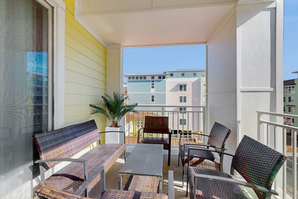 Comfortably furnished condo with glimpses of Back Bay, pool & gym