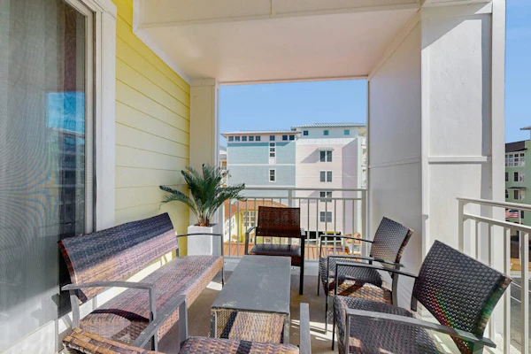 Comfortably furnished condo with glimpses of Back Bay, pool & gym