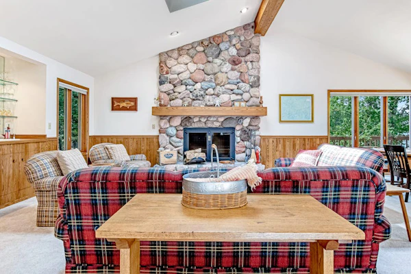 Lakefront, Dog-Friendly Home with Lake View, Dock, Central AC, & Wood Fireplace