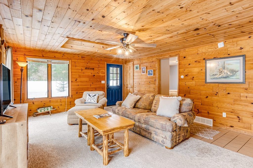 Lakefront, dog-friendly home with dock, kayaks, deck, & washer/dryer