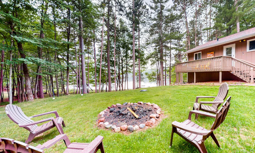 Hillis House | Lakefront house in Arbor Vitae w/water toys & two kitchens