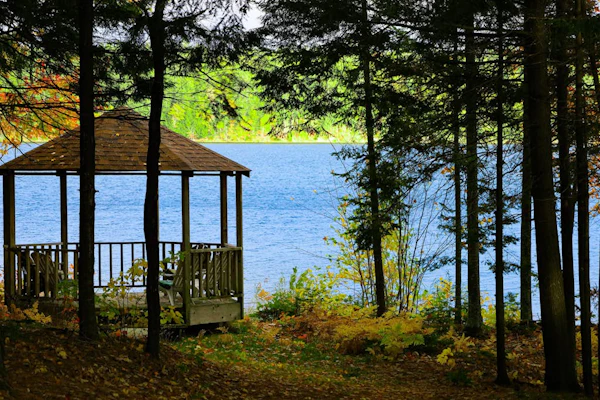 Lakefront dog-friendly retreat with sauna, dock, canoe, paddle board, & firepit