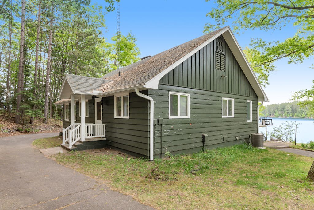 Dog-friendly lakefront home with lake views, sauna, dock, firepit - near skiing