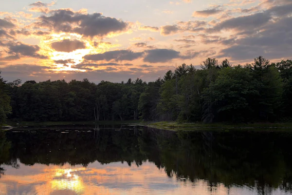 Blue Jay Cabin | Lakefront cabin in Rhinelander with dock & row boat