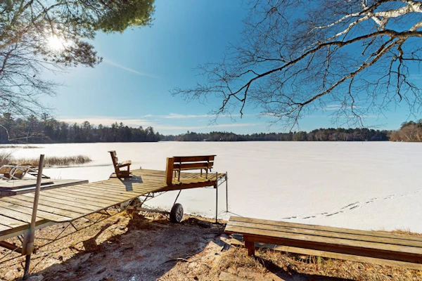 Secluded Lakefront Home w/Deck, Lake Views, Gas Grill & Private W/D - Dogs OK