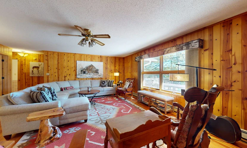 Soaring Pines Lakeside on Fence Lake Chain w/ Paddle Boards, Kayaks, & Lily Pad