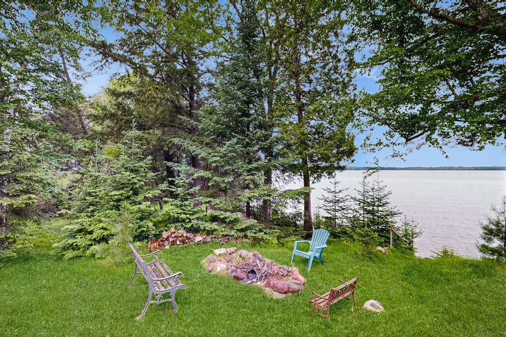 Beacon Point  | Lakeside cabin in Presque Isle with a firepit and water access