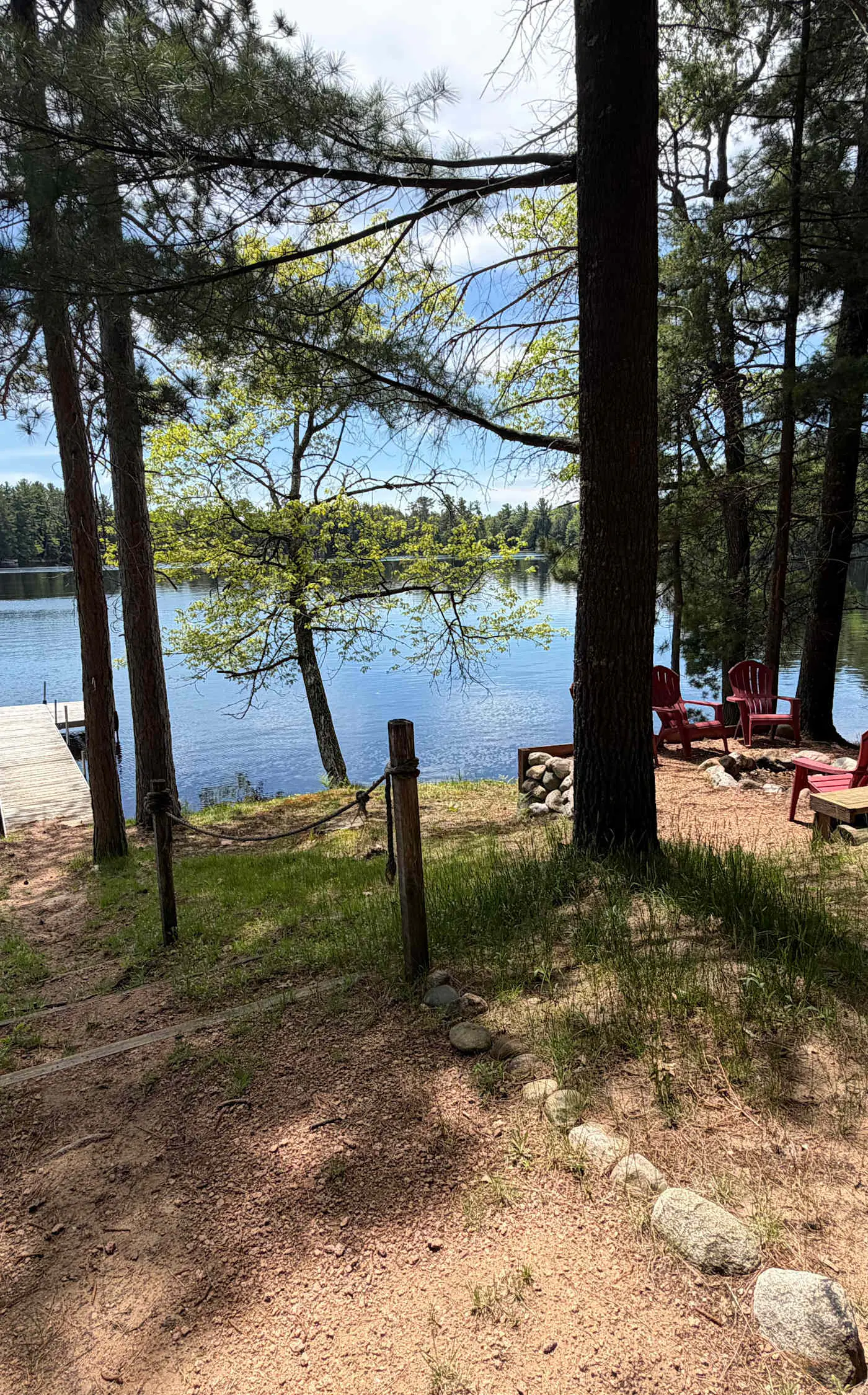 Little Red Lakeside Cabin