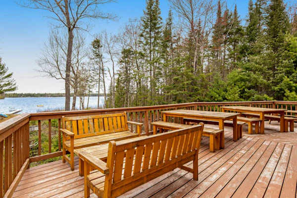 Lakefront home with firepit, large deck, & amazing views
