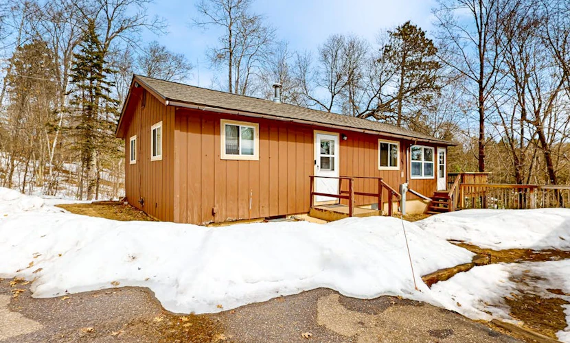 Pickerel Lake cabin w/ kayaks, dock, patio, grill & direct access to trails!