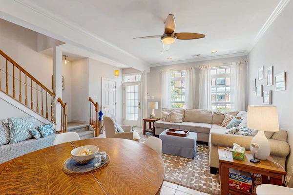 The Villages of Five Points condo w/community pools, tennis courts, shops