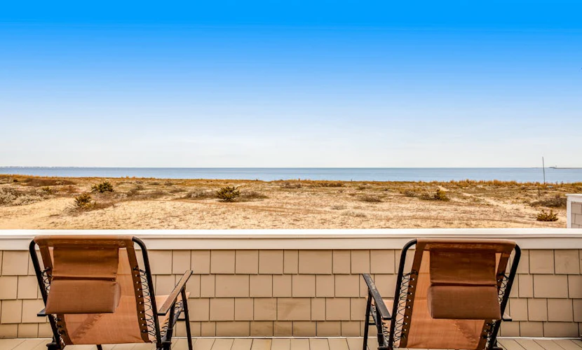 Dog-friendly oceanfront escape at Lewes with fast WiFi & AC - right on the beach