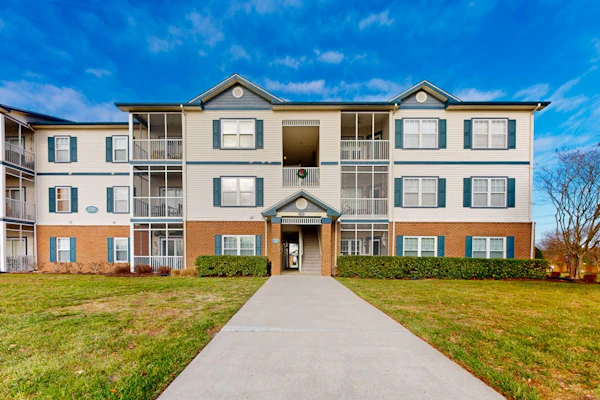 Village of Five Points pet friendly condo with pool, gym, and tennis access