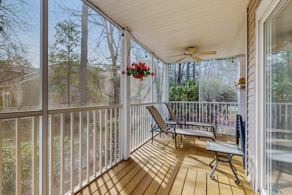 Brand new kitchen for 2025, wrap-around porch & easy access to private beach