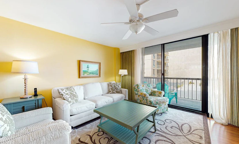 Sea Colony Ocean Second Floor Condo with Pool, Tennis Court, and Free WiFi