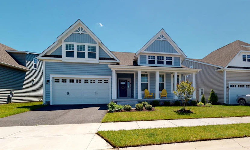 Millville by the sea home w/ shared pool, WiFi, central AC, W/D, & gas fireplace
