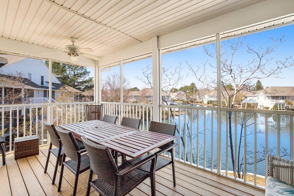 Waterview condo at Sea Colony with patio, fireplace, fast WiFi, pools, & tennis