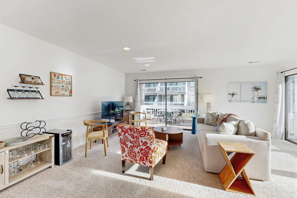 Sea Colony Tennis townhouse with pools, tennis, fitness centers, & private beach