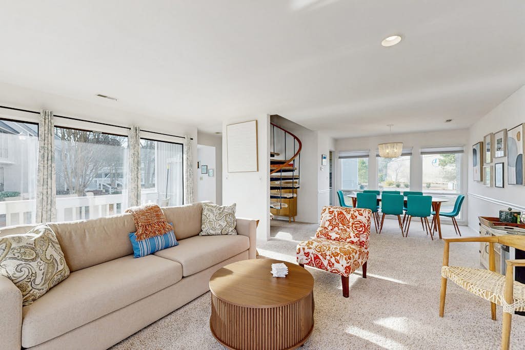 Sea Colony Tennis townhouse with pools, tennis, fitness centers, & private beach