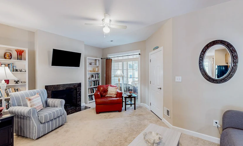 Millville by the Sea three-story home with resort amenities & screened patio