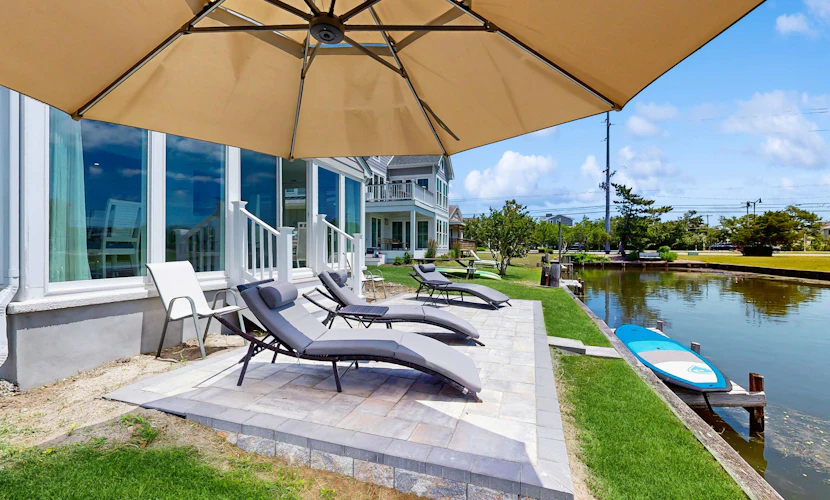 South Bethany pet friendly house w/patio, balcony & grill