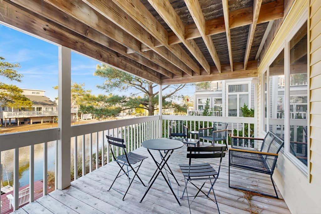 South Bethany bay front house w/amazing views, deck, patio, balcony, grill