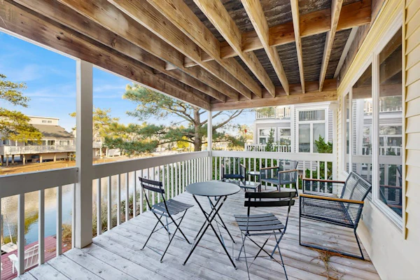 South Bethany bay front house w/amazing views, deck, patio, balcony, grill