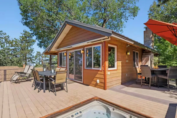 Architectural Idyllwild Retreat | Views, Hot Tub, Koi Pond, Dog Friendly