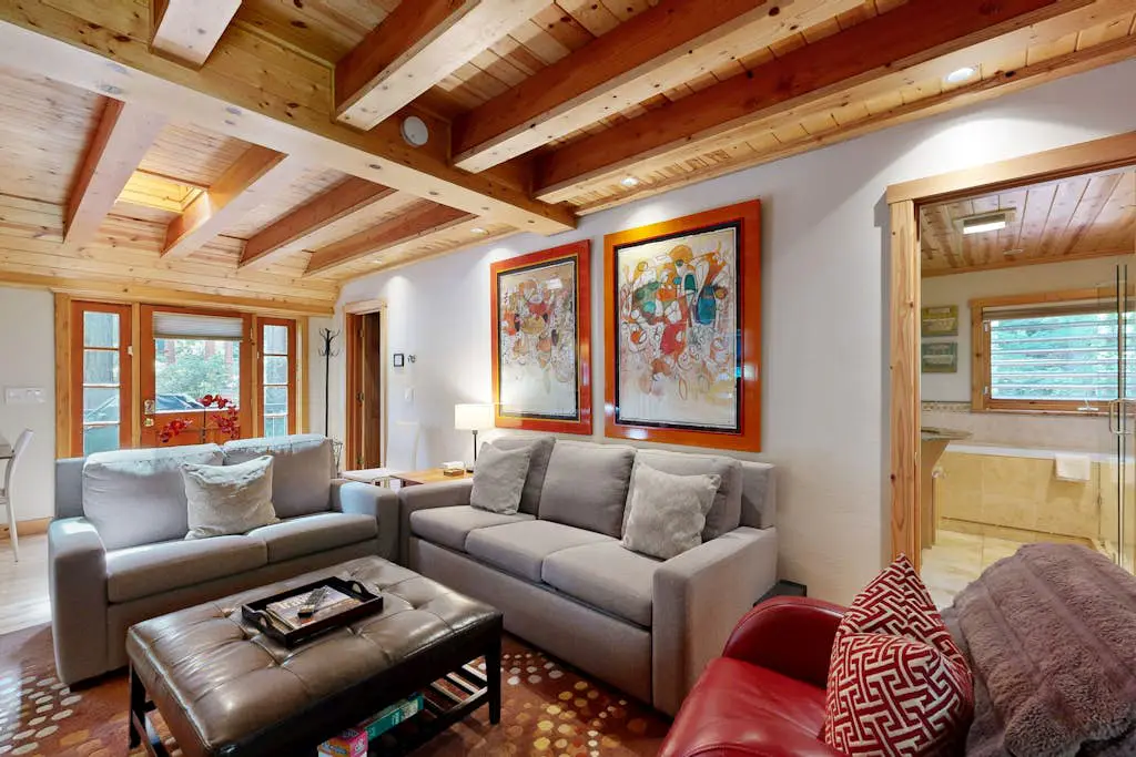 Monte Rio Dream - Dog-Friendly Redwood Cabin with Hot Tub and Deck