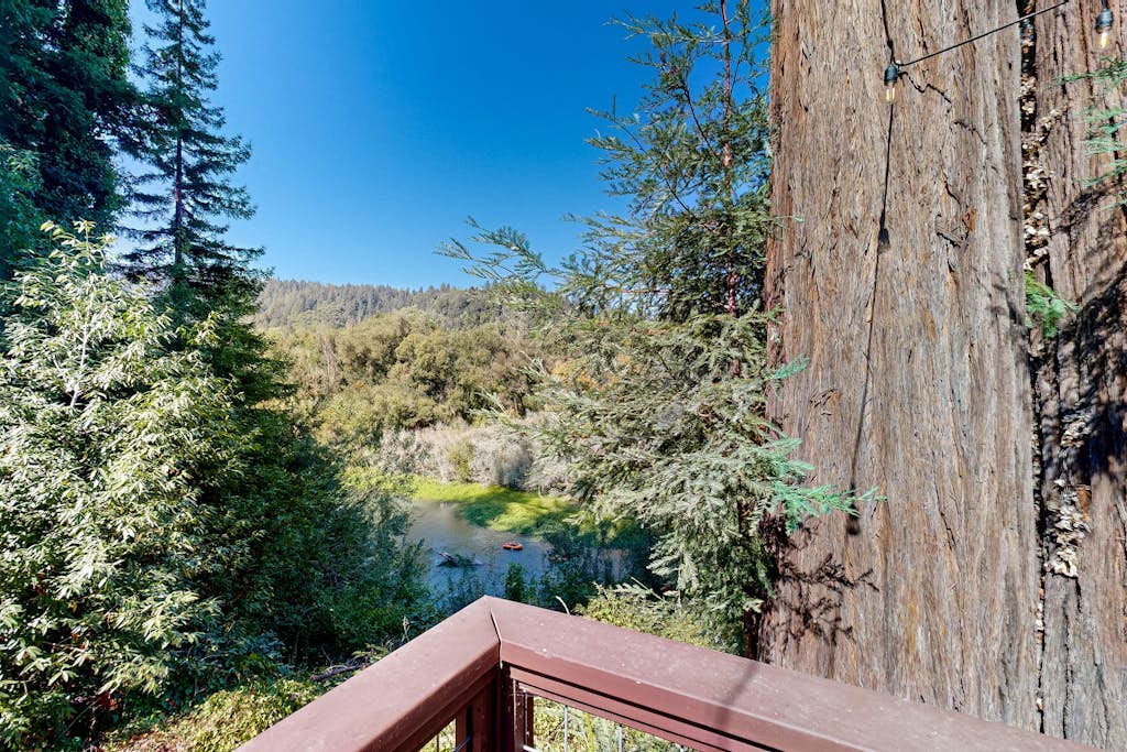 Forestville Riverfront Cabin with Hot Tub