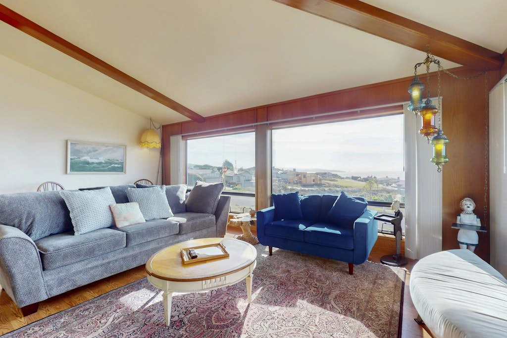 Panoramic Ocean Views from Bodega Bay Hilltop