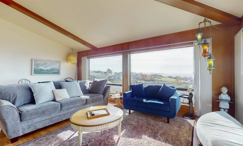 Panoramic Ocean Views from Bodega Bay Hilltop
