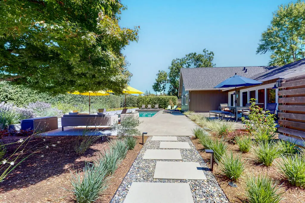 Modern Sonoma Farmhouse with Pool & Hot Tub