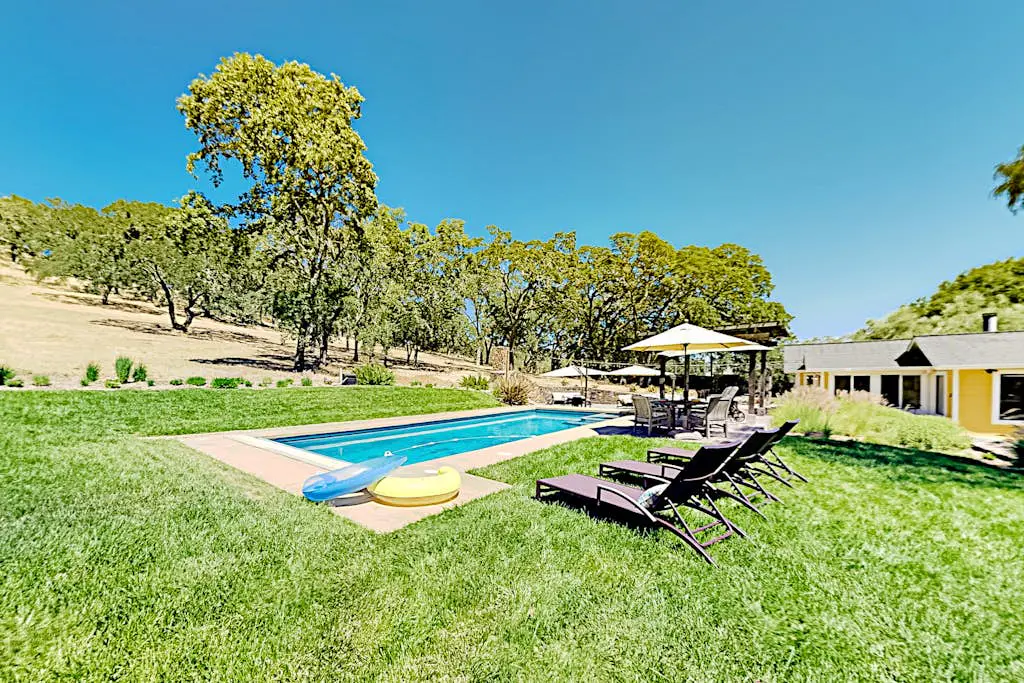 Glen Ellen Heated Pool Estate on 5 Secluded Acres