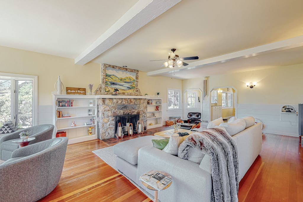 Fitch Mountain Cabin | Two-cottage retreat for 16, hot tub, Russian River views