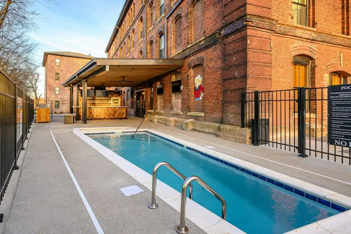 One-of-a-kind condo near downtown - pool, fitness room, central AC, washer/dryer