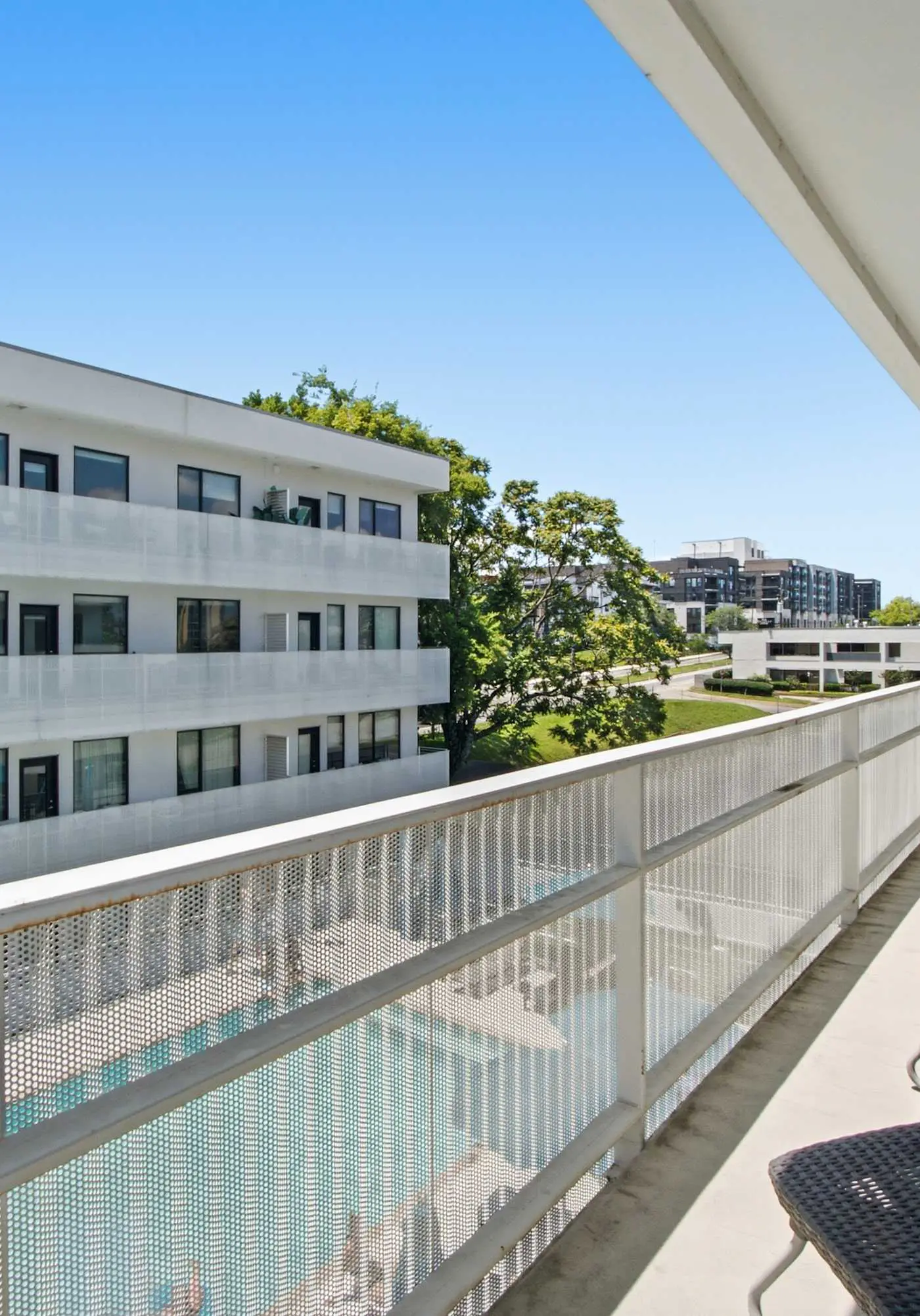 Chic Corner Condo w  Seasonal Pool