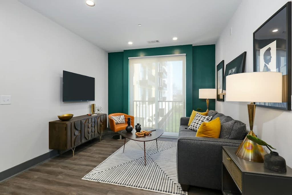 City-view condo with rooftop lounge, gym, & 10-minute walk to downtown