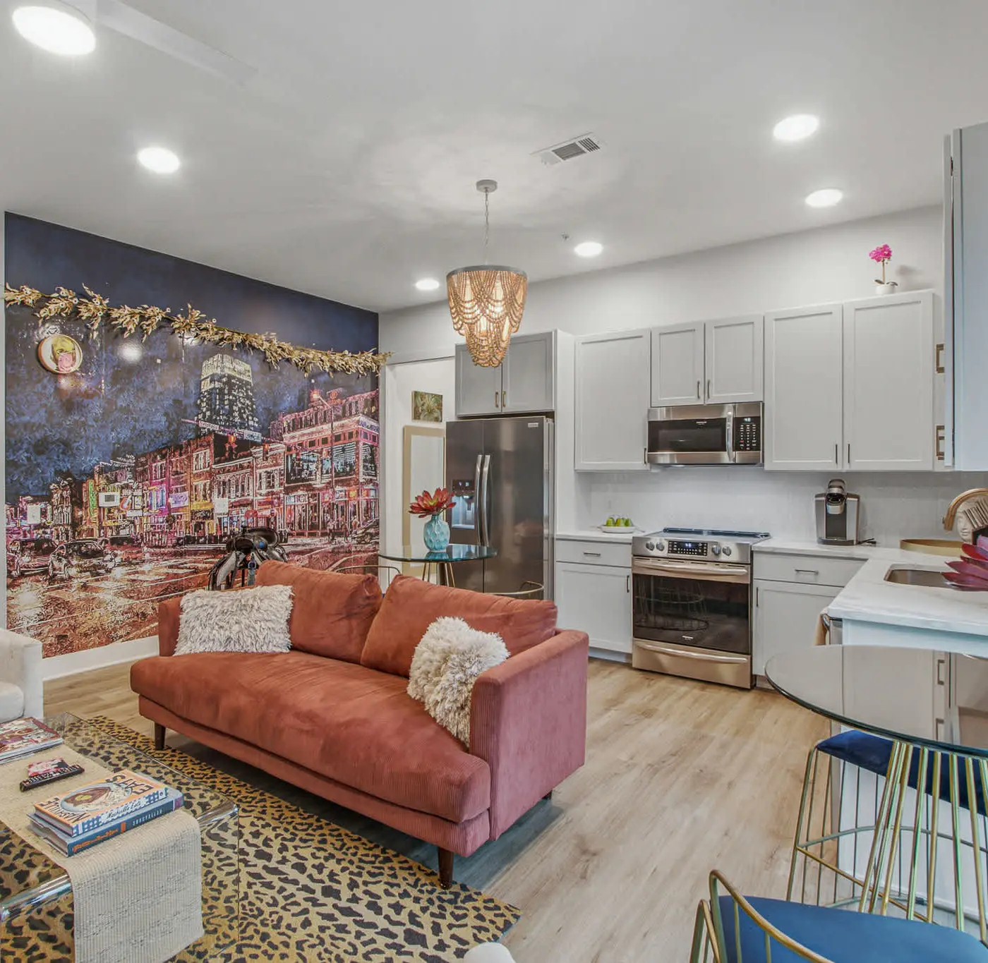 East Nashville Retreat Selfie Wall Rooftop Deck