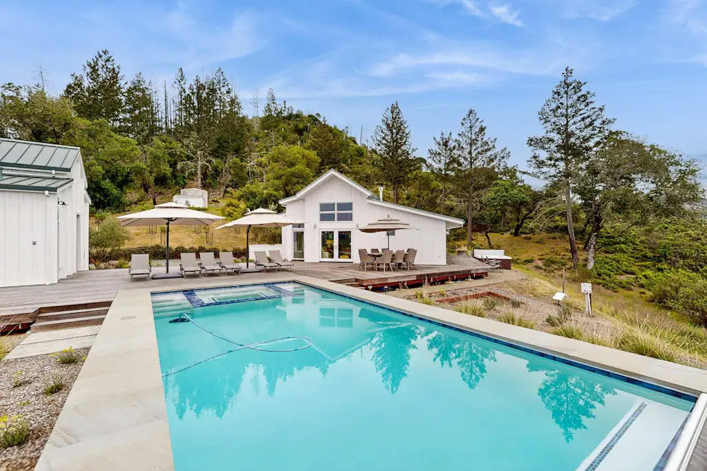 Franz Valley Escape - Calistoga Hilltop Home with Pool, Hot Tub and Vineyard Views
